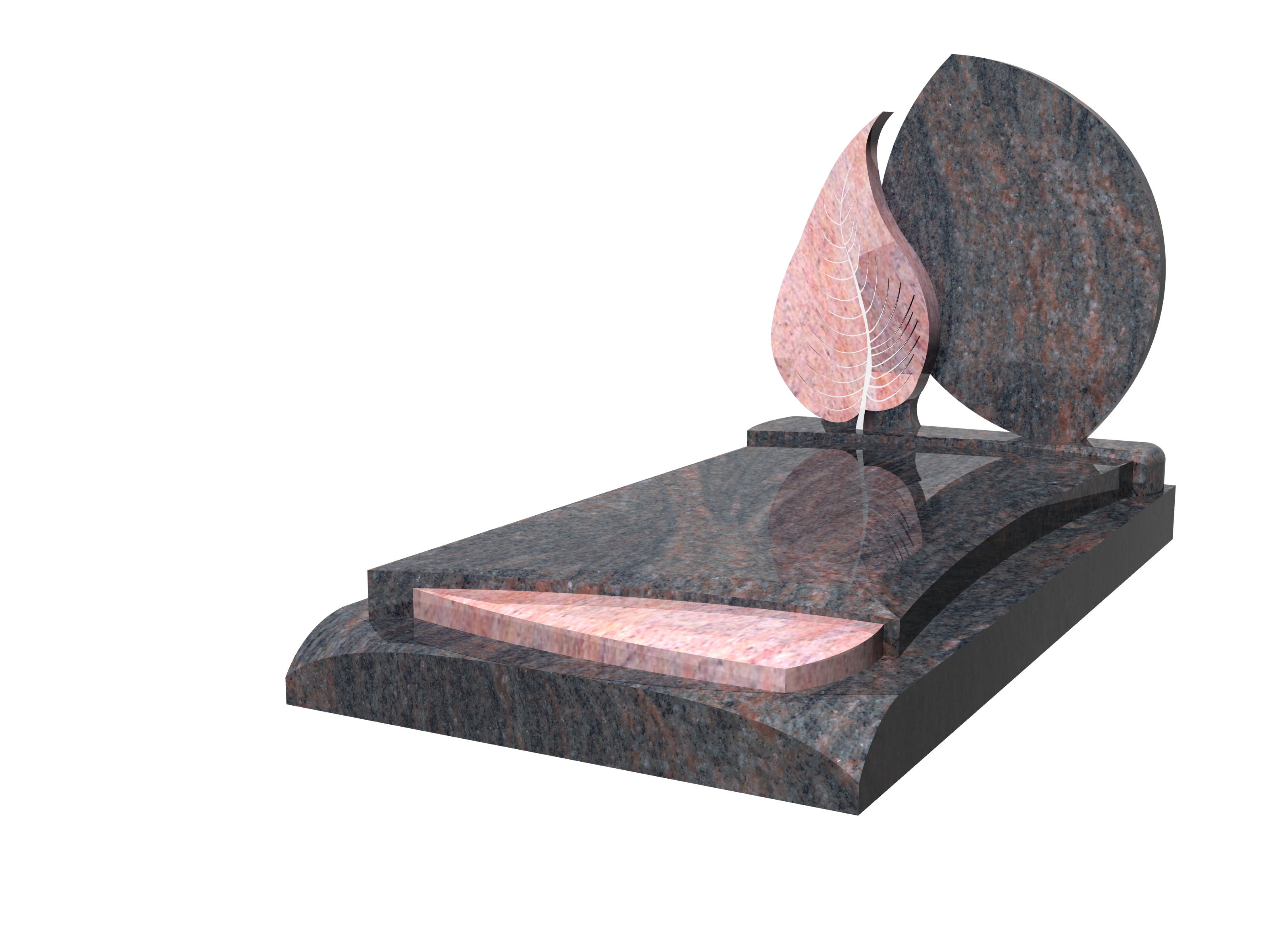 pierre tombale granit rose, pierre tombale granit noir