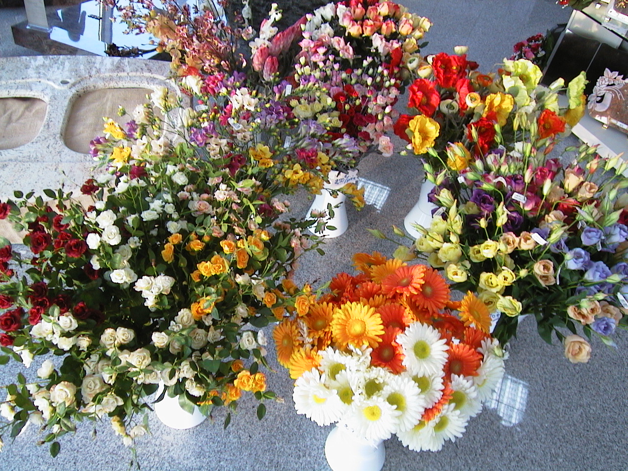 Fleurs tombales