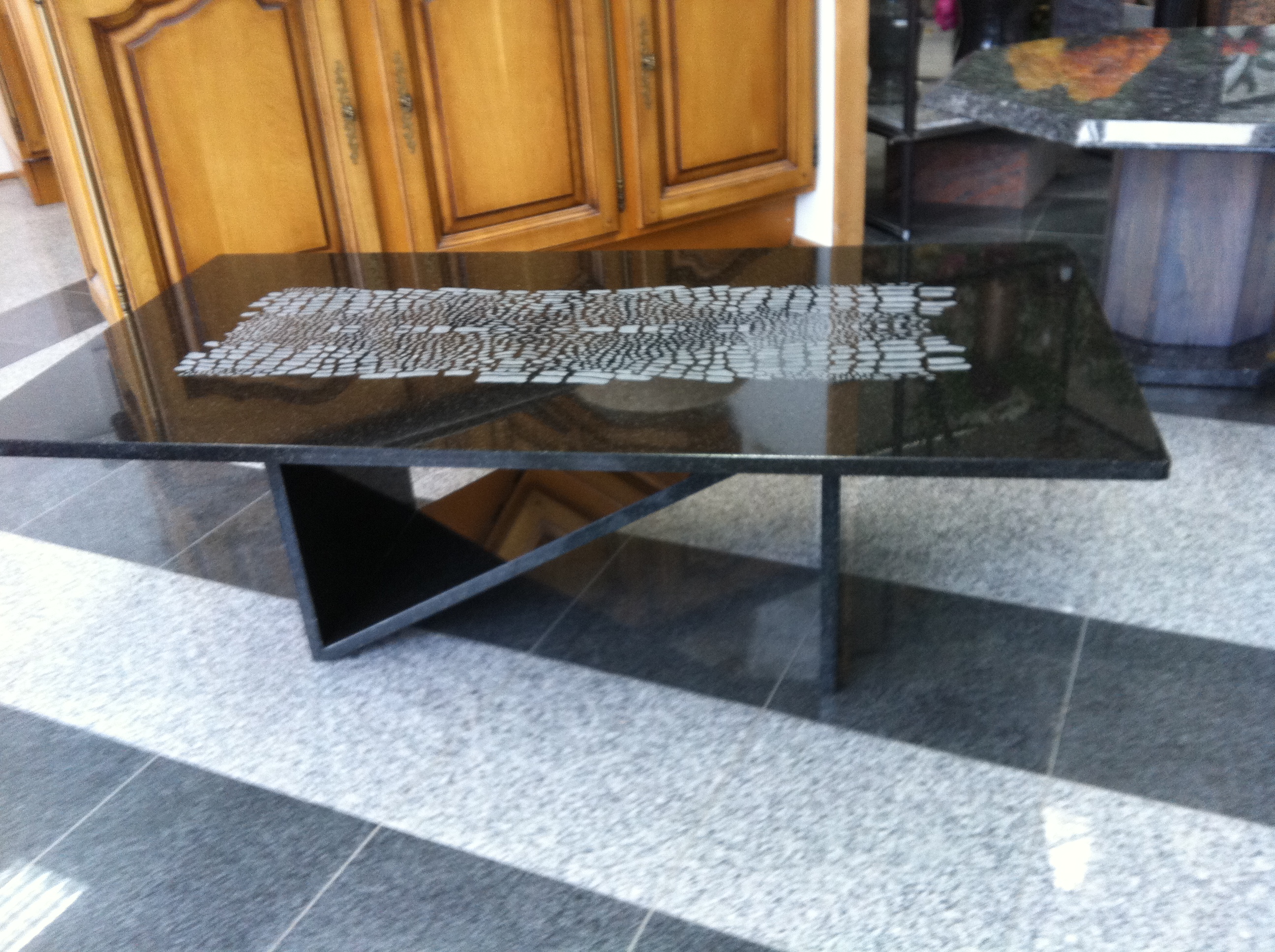 table basse en granit Alsace (68)