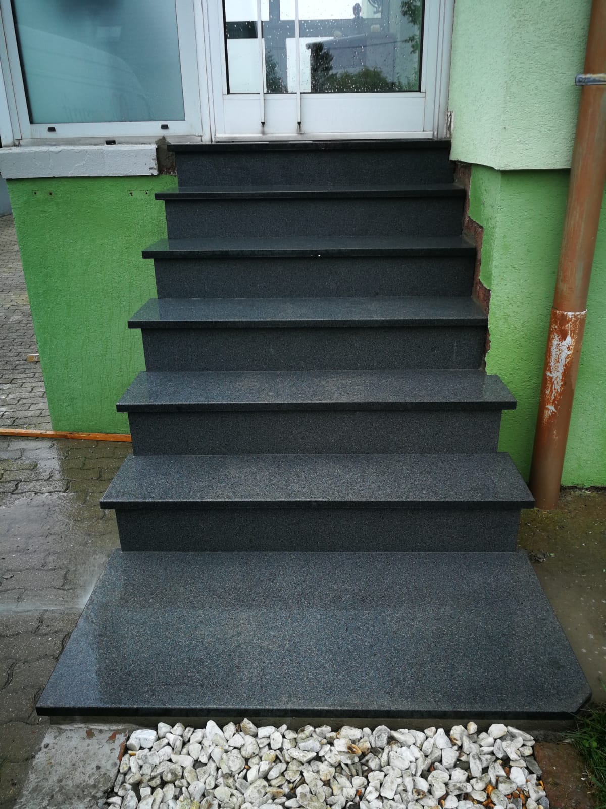 escalier exterieur rénové